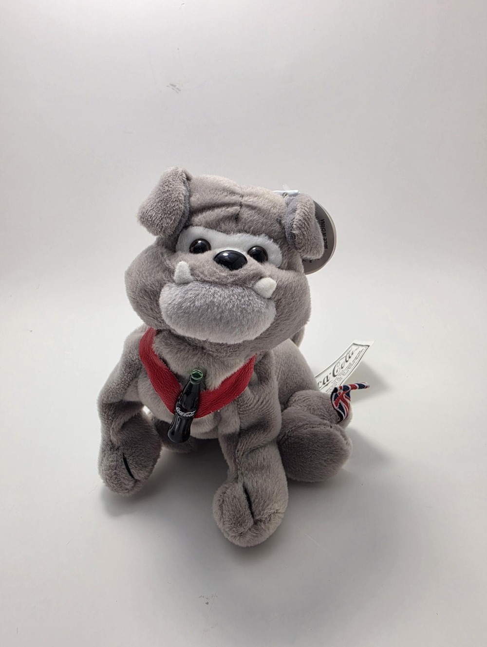 Coca-Cola Bean Bag International Collection Dover The Bulldog England (7 inch)